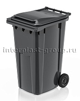 Контейнер для мусора 240 л серый облегченный 240 серый в Братске