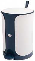 Контейнер для мусора Sтилъ с педалью 11 л синий 11 синий в Братске