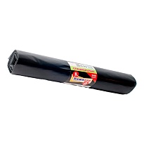 Мешки для мусора 240 л, черные, в рулоне 5 шт., ПВД 80 мкм, 1300х900 мм, МЕШКОFF, 4217 в Братске